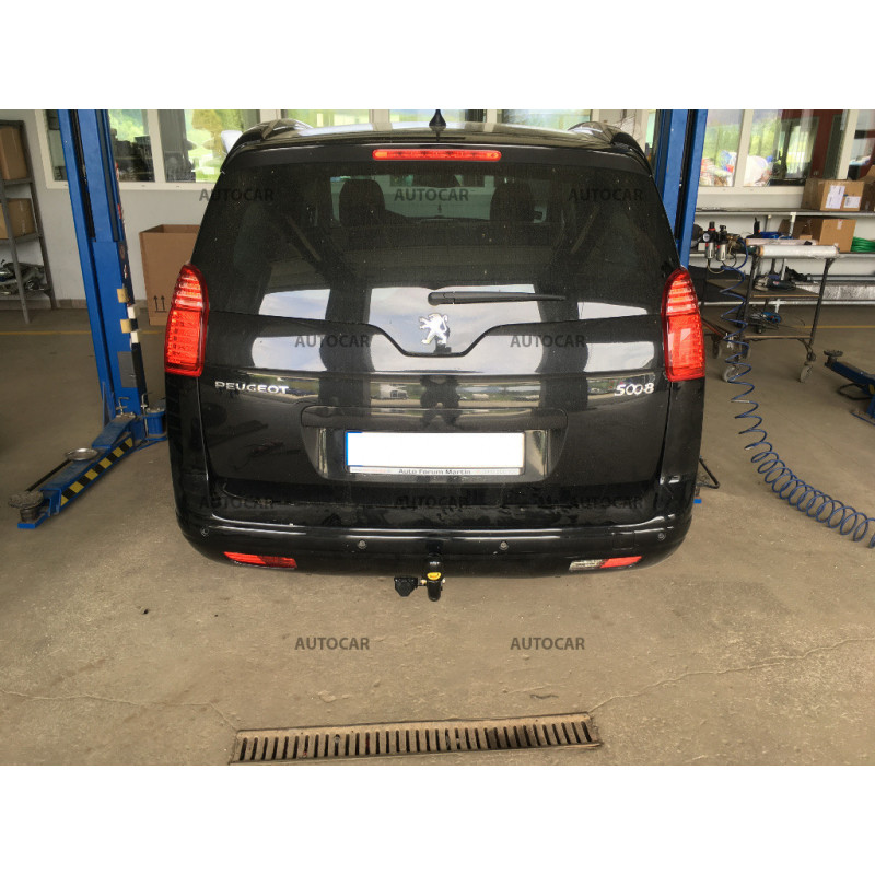 Ťažné zariadenie pre 5008 - 5 dv - skrutkový systém - od 2009 do 