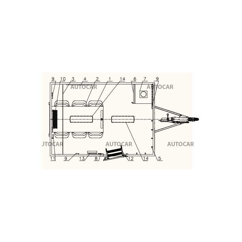 Prívesný vozík Mobi 3200