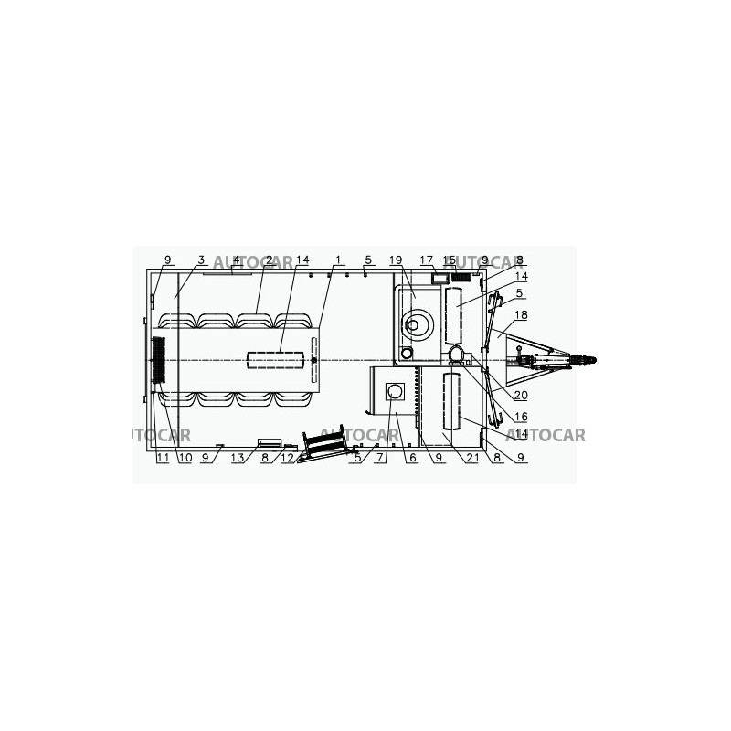 Prívesný vozík Mobi 4211