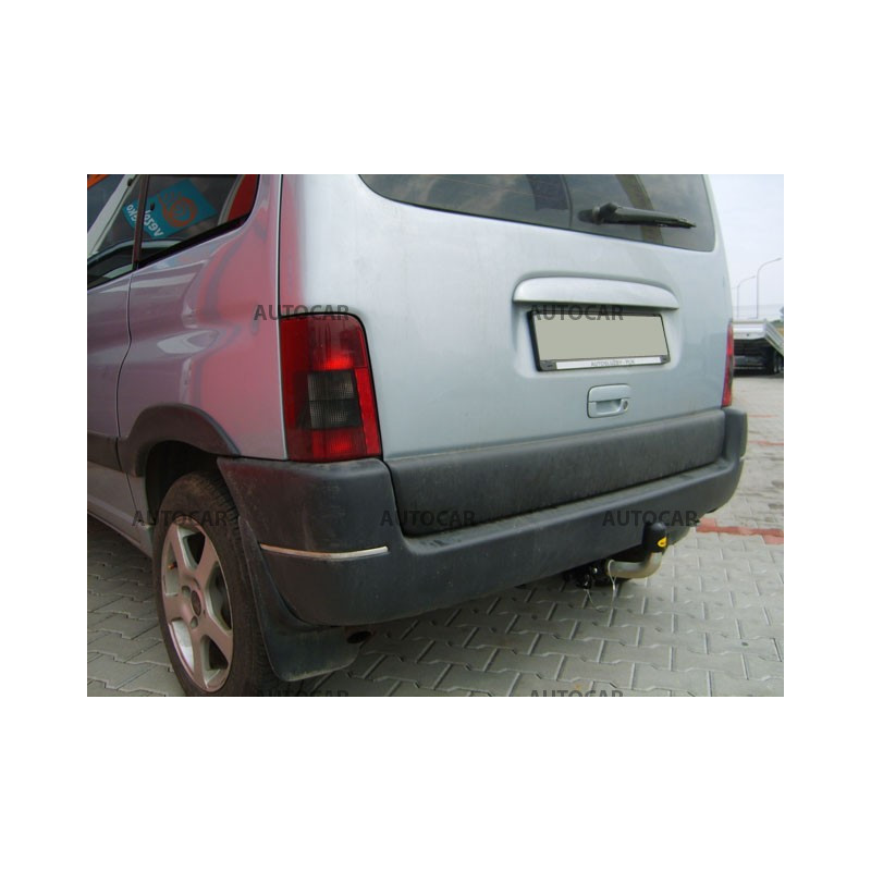 Ťažné zariadenie pre Peugeot PARTNER - odnímateľný bajonetový systém