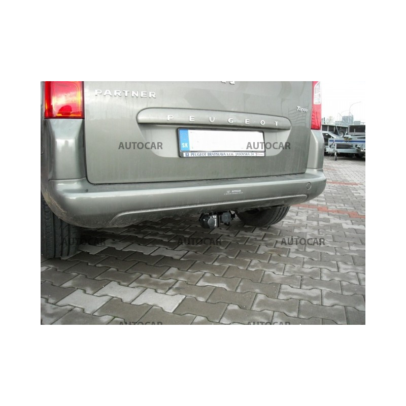 Ťažné zariadenie pre PARTNER - Pick Up - automatický systém - od 2008 do 