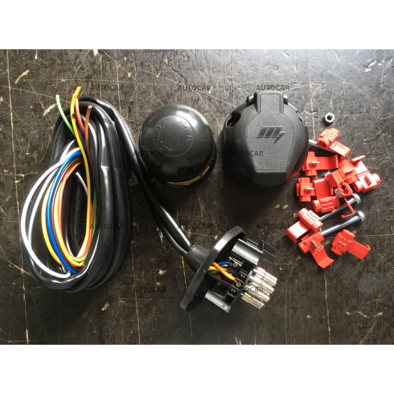 13/8 PIN - Univerzálna elektroinštalácia pre ťažné zariadenia (so spiatočkou)