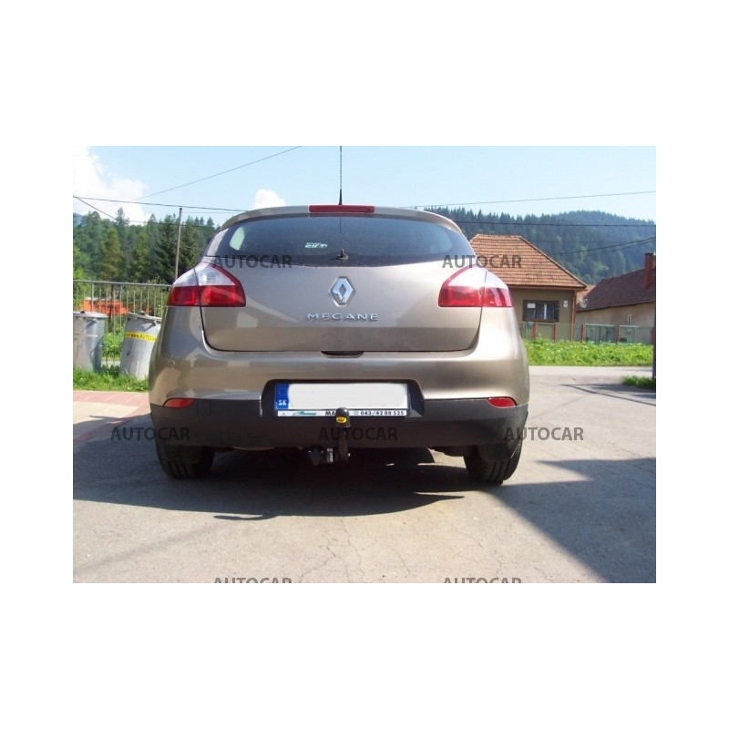 Ťažné zariadenie pre MEGANE - 5dv. - skrutkový systém - od 2009 do 