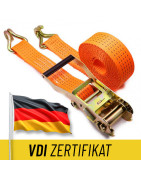 Upínacie popruhy s certifikátom VDI 2700