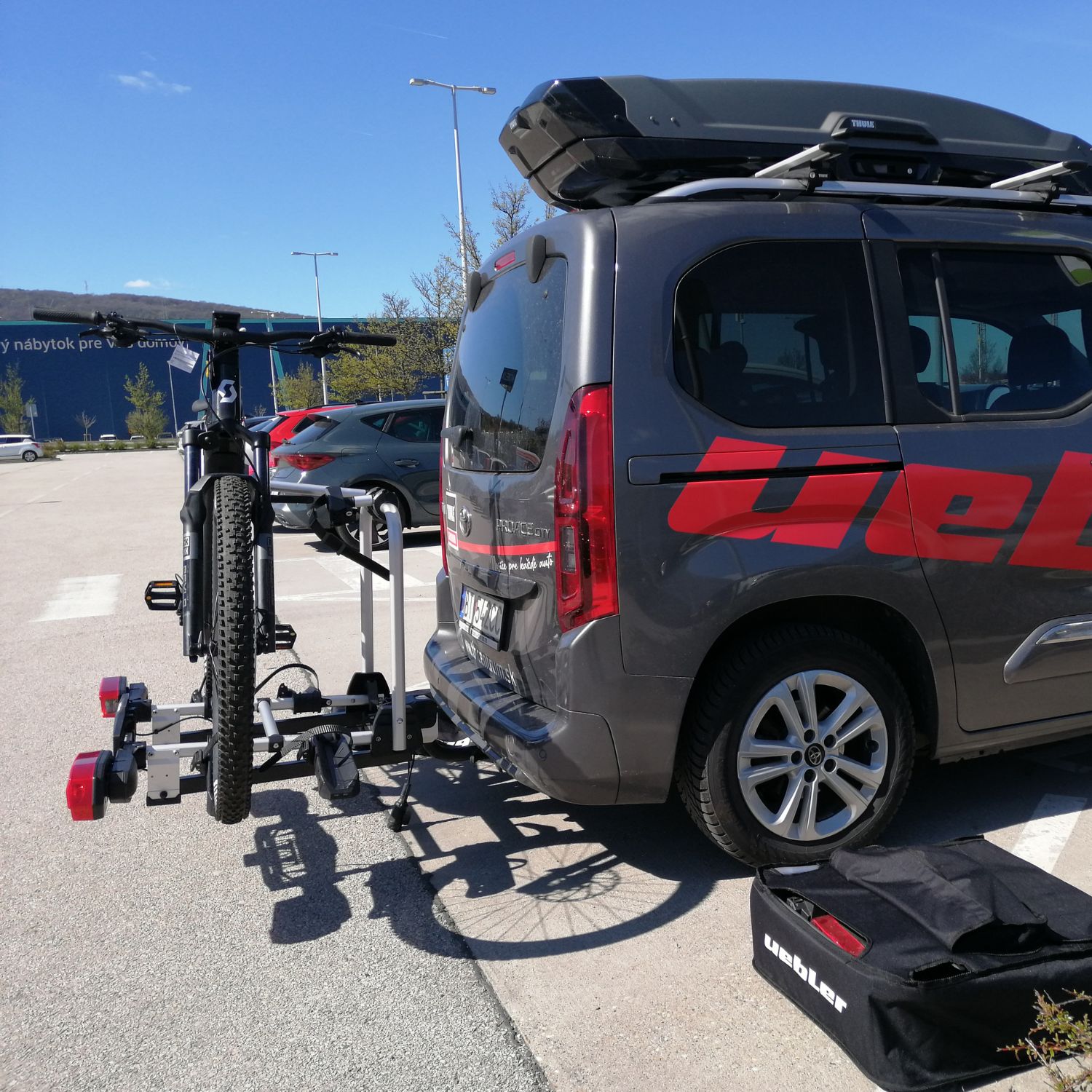 Uebler H31 S-DC - pre 3 bicykle