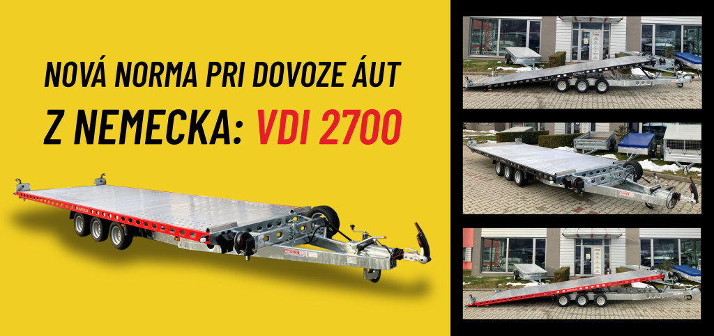  Pozor na novú normu VDI 2700: Prevoz áut z Nemecka vyžaduje certifikovaný vozík