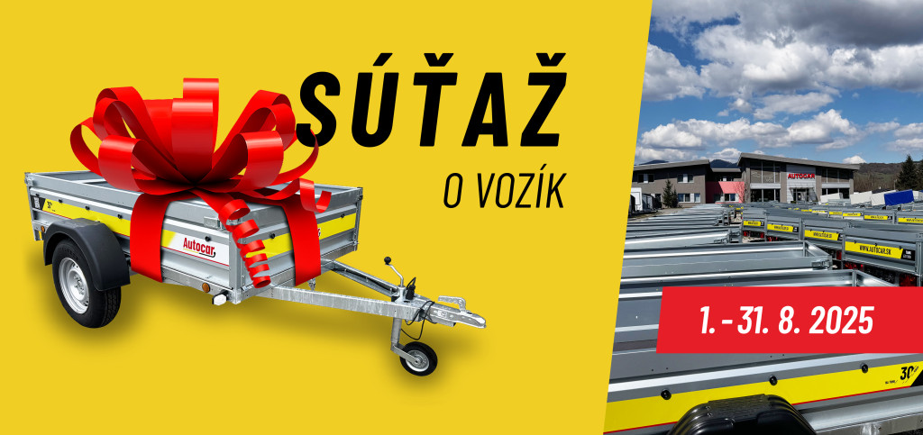 Súťaž o prívesný vozík pri príležitosti 30. výročia spoločnosti Autocar