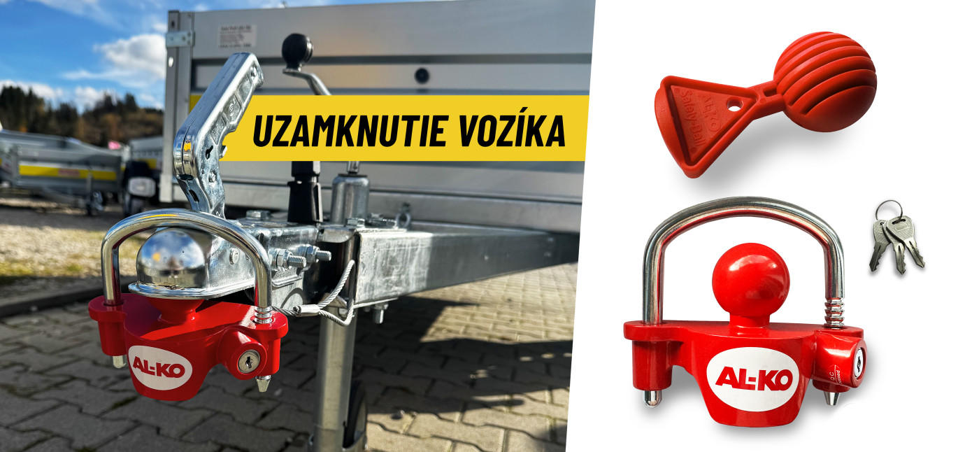 Ako zabezpečiť prívesný vozík proti krádeži