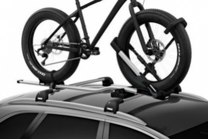 Nosič pre bicykle s atypickým rámom, alebo tzv. Fat Bike