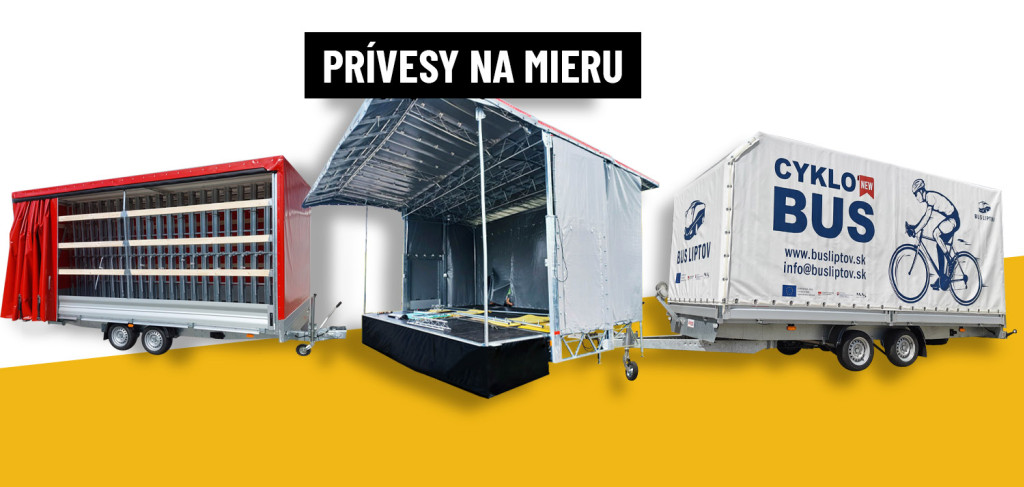 Vyrobíme Vám prívesný vozík na mieru podľa Vašich predstáv