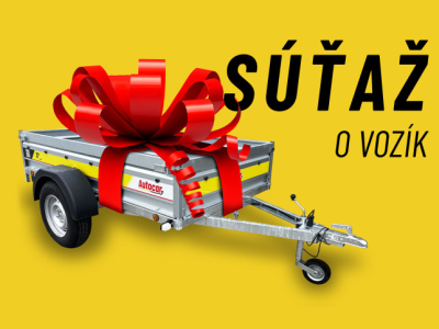 Súťaž o prívesný vozík pri príležitosti 30. výročia spoločnosti Autocar