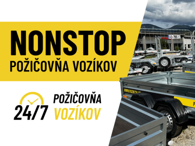 NONSTOP požičovňa vozíkov v Ivachnovej